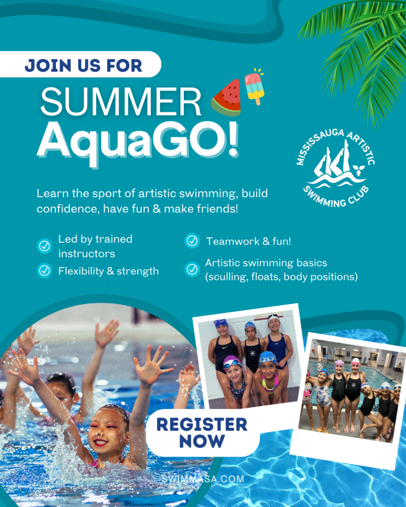 Summer AquaGO artistic swimming for beginners